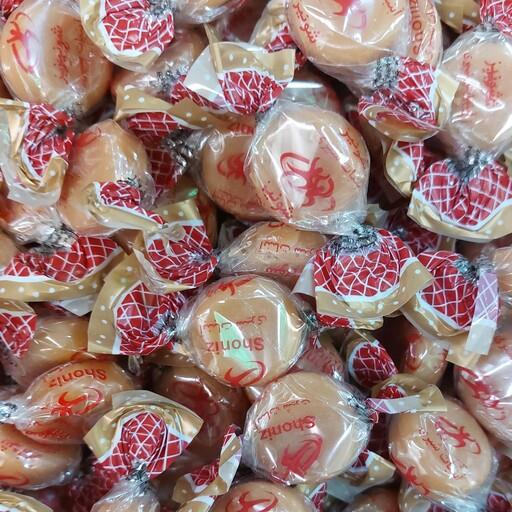 آبنبات  شیری شونیز 500گرمی کیفیت عالی آجیل و خشکبار شفیعی